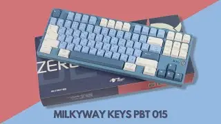 PBT 015 Keycaps by Milkyway Keys Quick Review- A New Challenger