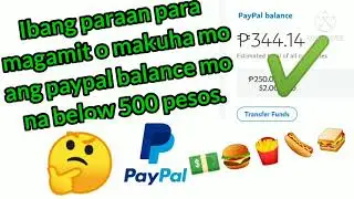How to withdraw your Paypal balance below 500 pesos 2021 | ways para magamit mo paypal balance mo