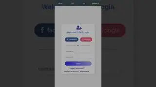 made a form box using #HTML #css #JavaScript