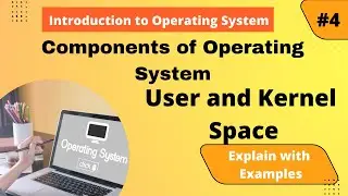 Components of Operating System | User and Kernel Space