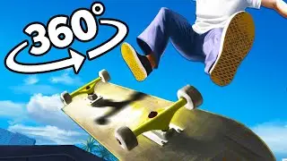 skateboard like tony hawk 360 vr video