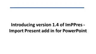 ImPPres version 1.4 is now out!