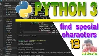 len function in python || count method in python || Find Special character