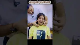 Jaw pain treatment by dr harish grover #trend #feed #feedshort #ytshort