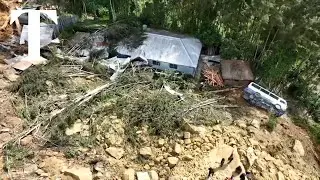 Landslide covers whole village in Papua New Guinea