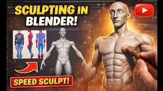 I Sculpted an Ultra Stylized Character in Blender and Here's How