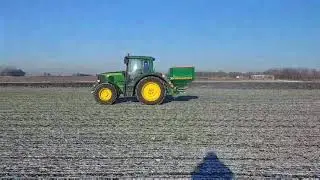 Prihrana psenice 2024 (prvi prolaz#2) john deere 6320