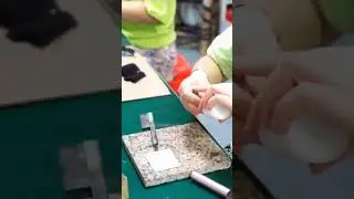 How is a makeup brush produced? #makeupbrush #makeupbrushfactory #makeupbrushes #beautytools