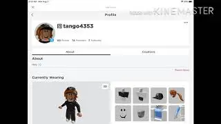 How to put an “about” on your profile on roblox!