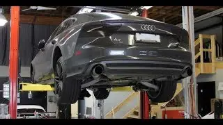 Снятие коробки Ауди А7 0B5 S Tronic