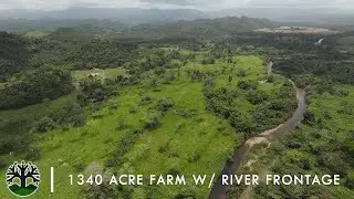 1340 Acre Farm on Sibun River, Belize | 10,000 ft. of River Frontage