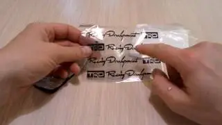 Прикольные качественные наклейки на ручки автомобиля из Китая.