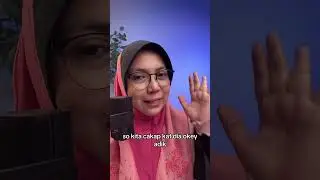 Anak marah baling barang?