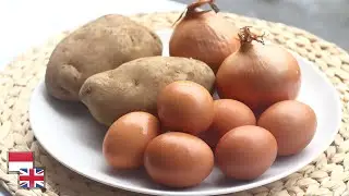 Spanish Omelette Recipe: 100% Local Ingredients.