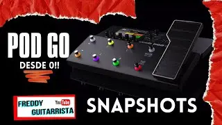 Como configurar los SNAPSHOTS en la POD GO. Super fácil!!!