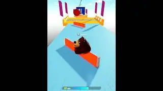 Freddy Fazbear Plays Snowboard Obby ❄️ 🐻 