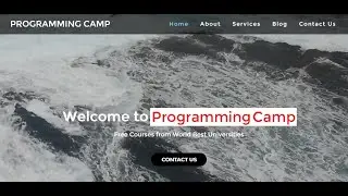 How To Make A Website With Full Screen Background Video Using HTML And CSS