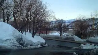ТУР по РОССИИ 2014 - Москва, Хабаровск, Владивосток, Камчатка, панорамы с самолёта ВИДЕО