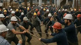 Tajiks fighting at a construction site in Moscow? Be sure to share with others 🚨 
