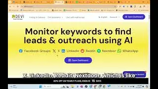 White Label Devi AI Leads Monitoring Software setup guide