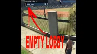 How To Get a EMPTY Public Lobby in GTA Online *WORKING SOLO LOBBY GLITCH 2021*