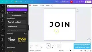 Animated Text Tricks in Canva: Canva Tip to create text animation