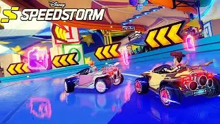 Testando TODAS AS PISTAS de Disney SpeedStorm