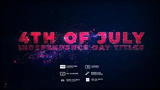 4th Jule Independence Day Titles | After Effects Templates Videohive