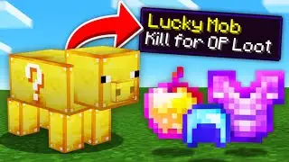 Minecraft, But Killing Mobs Is Lucky...