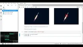 OpenCV MinMaxLoc Function | Find the Brightest Spot on SpaceX Falcon 9 Rocket Image