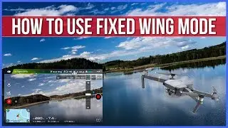 How to use Fixed Wing Mode DJI Mavic PRO