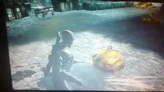 Dark sector .Баг с глефой