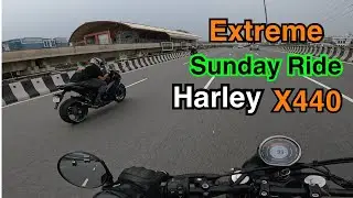Harley X440 ki race lag gai sunday ride pe | Harley Davidson X440
