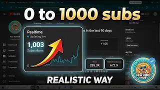 How to get 1000 subscribers? (Complete Guide)