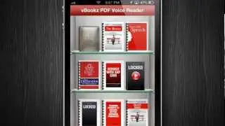 How to open a locked PDF in vBookz PDF Voice Reader