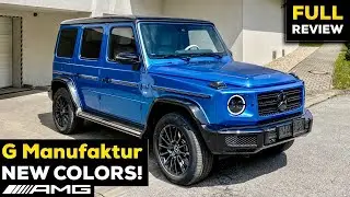 2020 MERCEDES G Class NEW EXCLUSIVE G Manufaktur FULL Review G500 V8 Exterior Interior