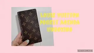 Louis Vuitton Pocket Agenda unboxing| Chloe Dang