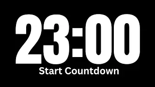 23 Minute Timer │ Countdown Timer 23 Minutes │ Silent Timer