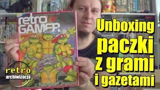 Unboxing retro paczek - czasopisma Retro Gamer, PlayStation 2 FAT i SLIM, Nintendo Scope