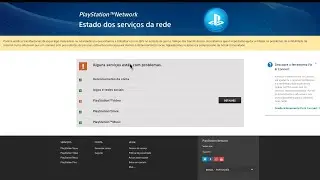 Como Verificar o Status de Serviço Da PSN Pelo PS4