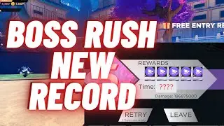 I Broke My Record Again in Boss Rush! (Very Easy) | Anime Dimensions (Roblox 2023)