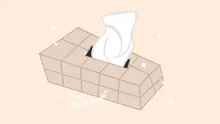 Digital Tissue Box Drawing! *sped up a bit* *very sloppy *