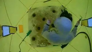 СИИИИГ (надо ж было так завопить), корюх и камбала на Дойке.  Зима 2018