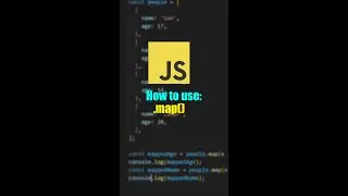 How to transform collections with .map() in JavaScript