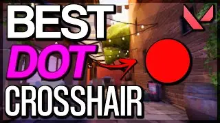 How to Make a DOT Crosshair in VALORANT - Best Dot Crosshair Settings (2024)