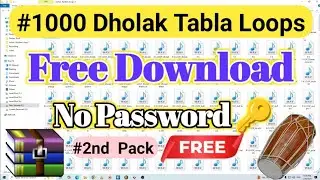 1000 High Quality Dholak Tabla Loops Free Download || 