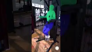 Cool surreal video effect using Superimpose V app.
