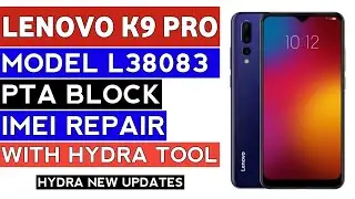 Lenovo K9 PRO L38083 PTA Block Imei Repair🔥🔥 