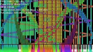 [Black MIDI]  BPM=RT+BPM=RT Uncut Edition MERGED | 101.7 million notes