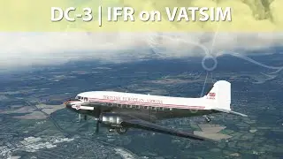 MSFS DC-3 on VATSIM